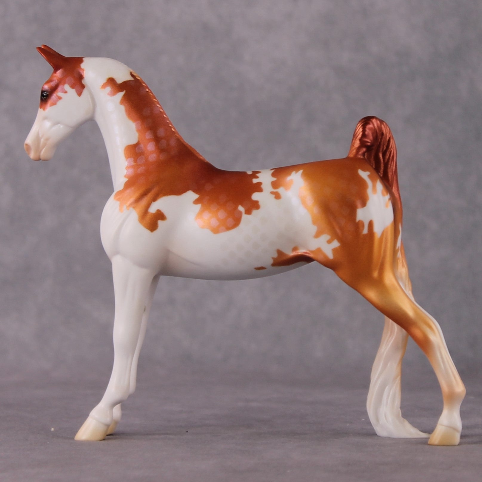 "Nishkigoi" OOAK Koi Inspired Saddlebred Pebble by Jess Hamill