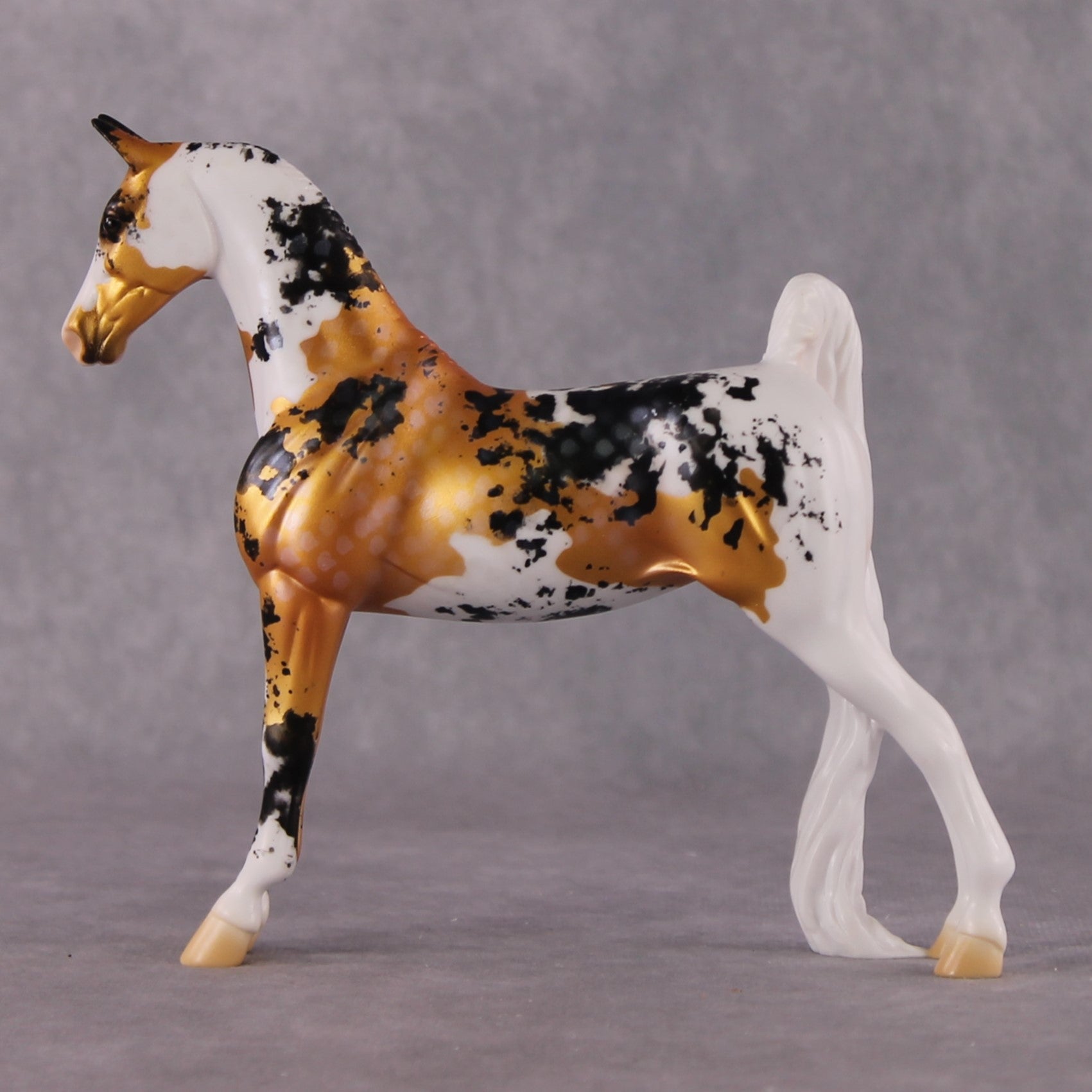 "Cyprinus" OOAK Koi Inspired Saddlebred Pebble by Jess Hamill