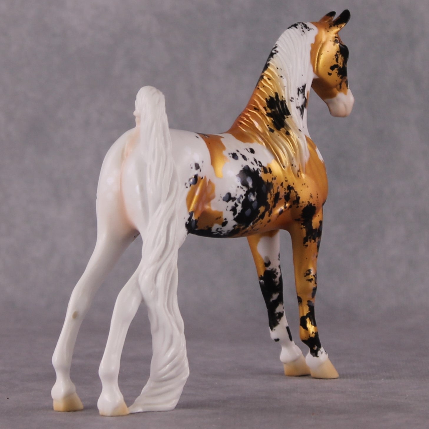 "Cyprinus" OOAK Koi Inspired Saddlebred Pebble by Jess Hamill