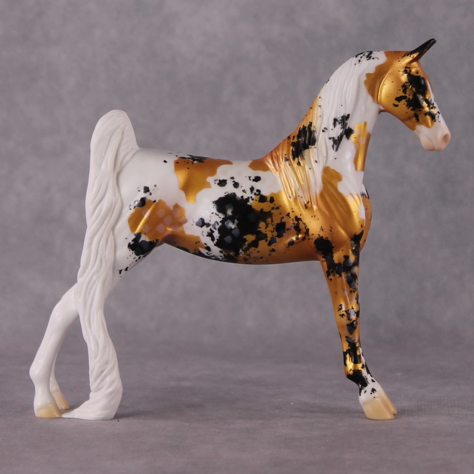 "Cyprinus" OOAK Koi Inspired Saddlebred Pebble by Jess Hamill