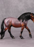 Tommy OOAK Red Roan Custom Pebble Draft By Angela Marleau HS24 MHP Auction Piece