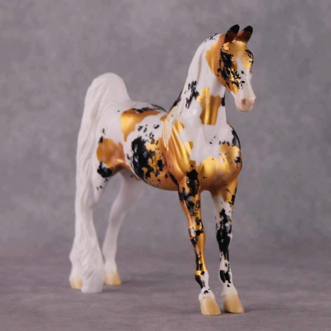 "Cyprinus" OOAK Koi Inspired Saddlebred Pebble by Jess Hamill