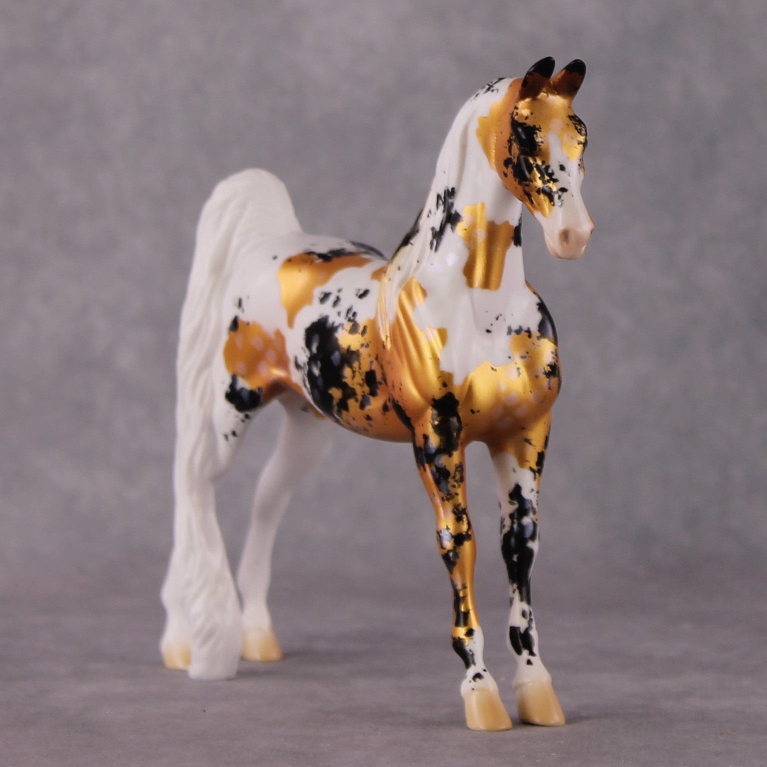 "Cyprinus" OOAK Koi Inspired Saddlebred Pebble by Jess Hamill