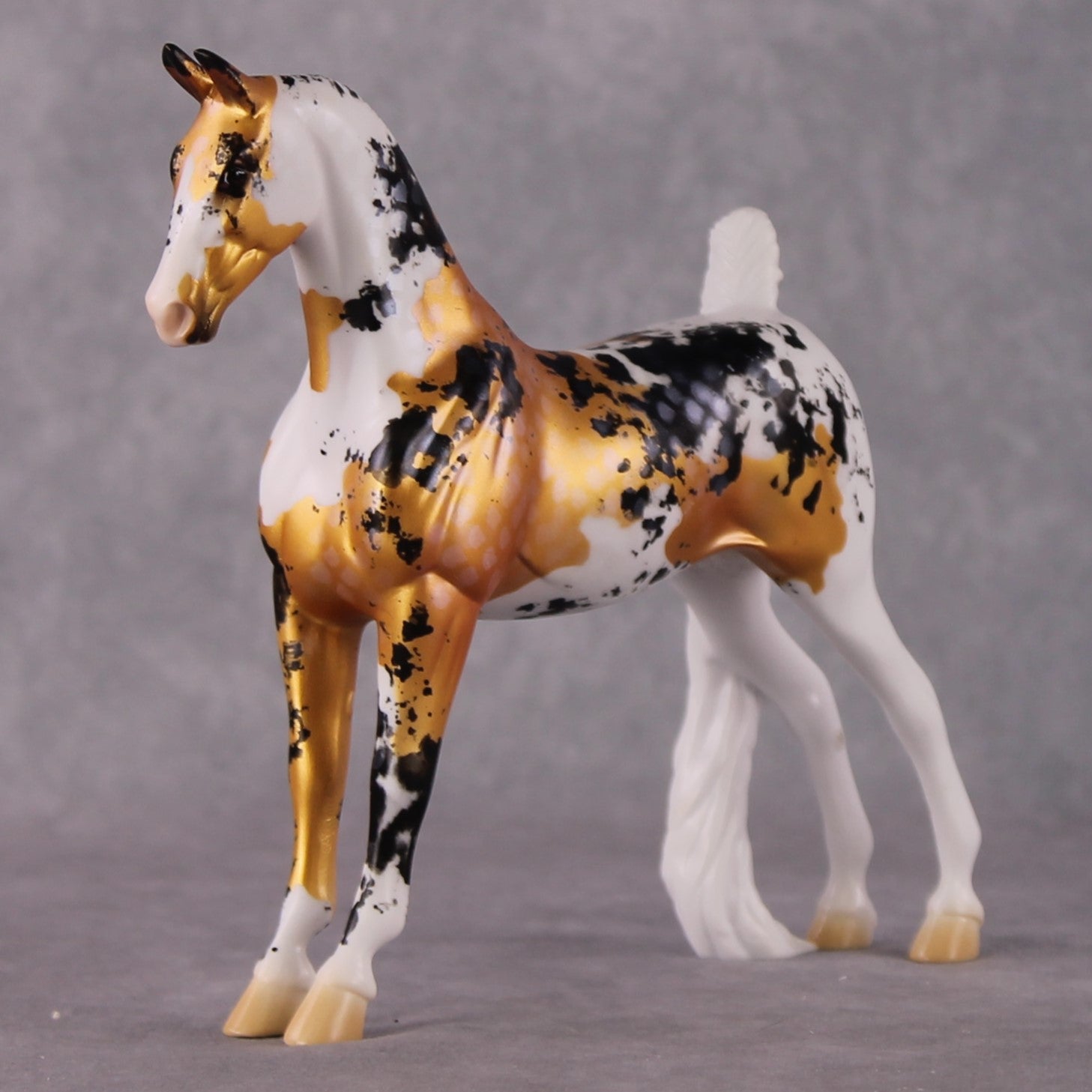 "Cyprinus" OOAK Koi Inspired Saddlebred Pebble by Jess Hamill