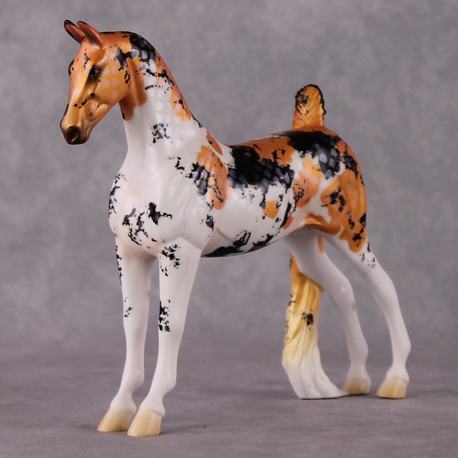 "Carp" OOAK Koi Inspired Saddlebred Pebble by Jess Hamill