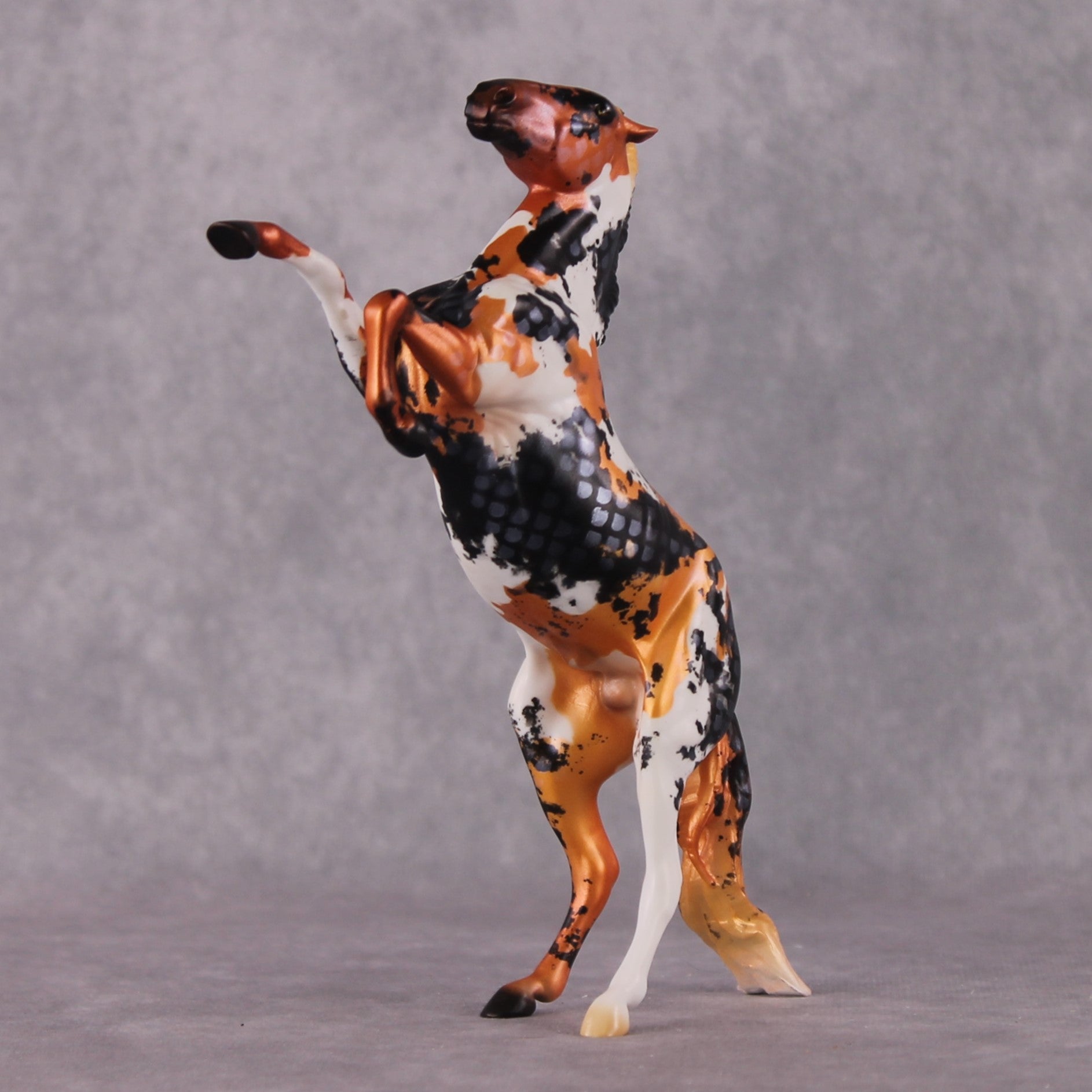 "Koi" OOAK Koi Inspired Rearing Pebble by Jess Hamill