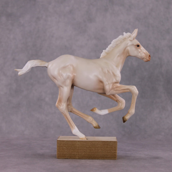 "Buttered Blondie" OOAK Pimento Foal Blind Bag by Ashley Palmer SHCF25