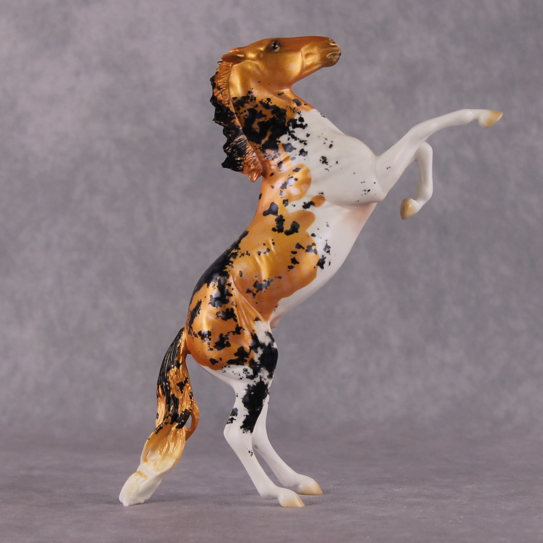 "Showa" OOAK Koi Inspired Rearing Pebble by Jess Hamill