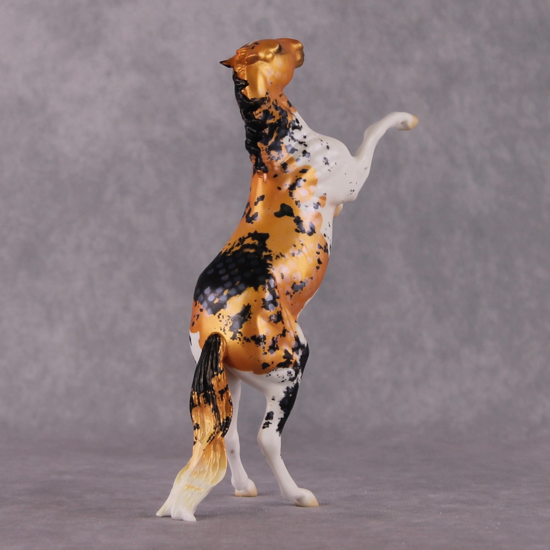 "Showa" OOAK Koi Inspired Rearing Pebble by Jess Hamill