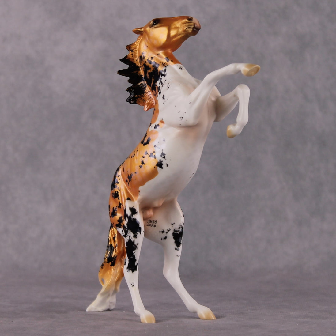 "Showa" OOAK Koi Inspired Rearing Pebble by Jess Hamill