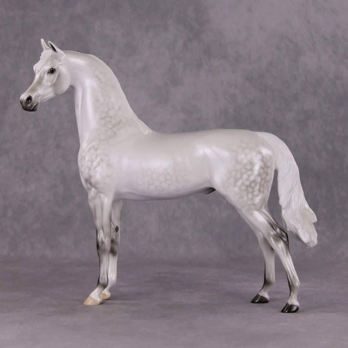 Childhood Memory OOAK Dappled Pearl Grey Arabian By Ellen Robbins HS24
