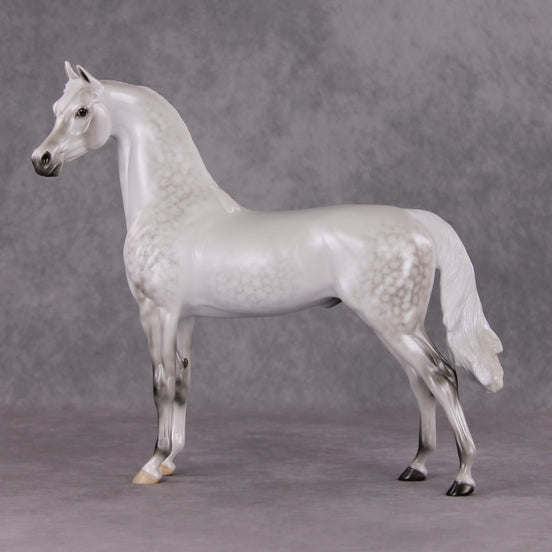 Childhood Memory OOAK Dappled Pearl Grey Arabian By Ellen Robbins HS24