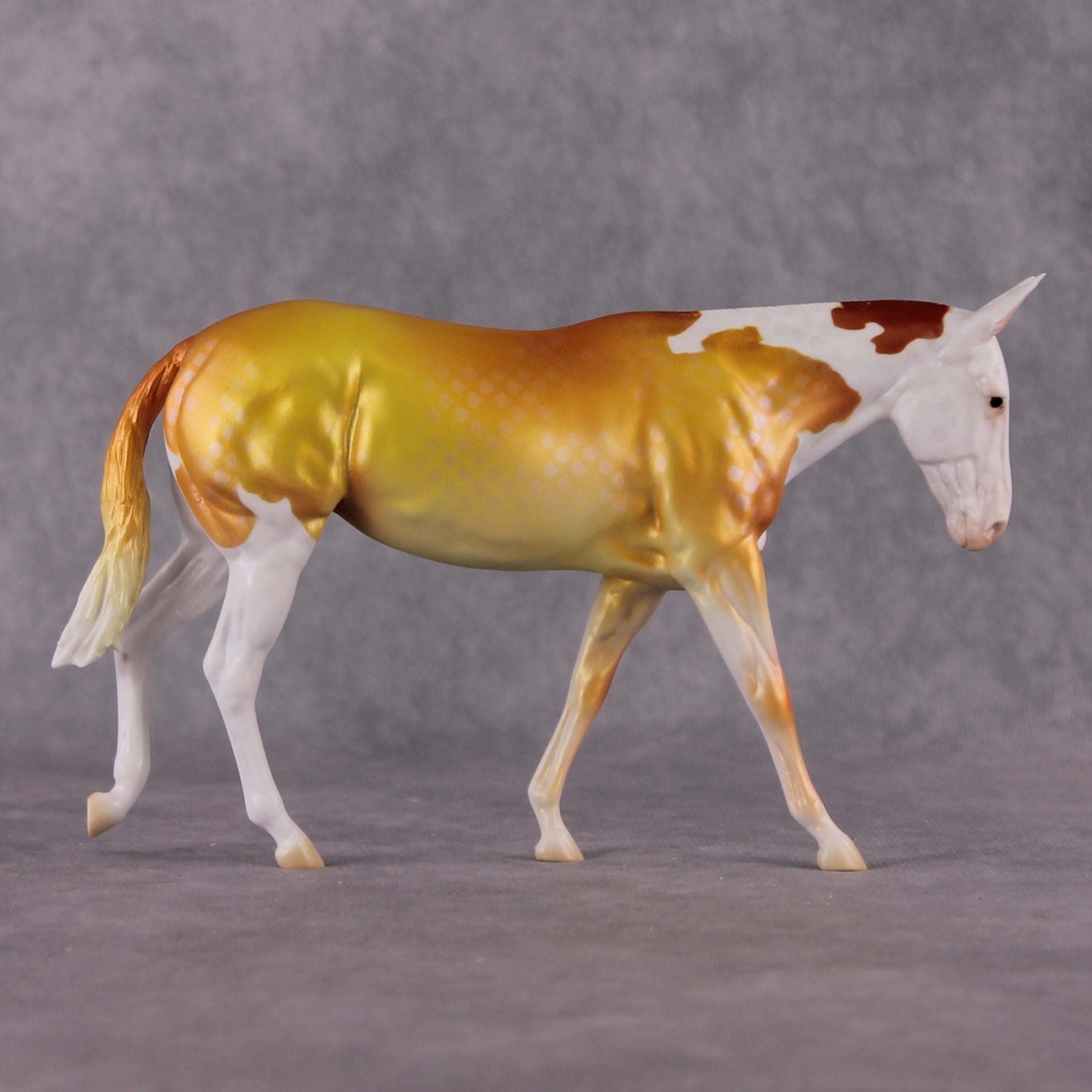 &quot;Sanke&quot; OOAK Koi Inspired Pebble Mule by Jess Hamill