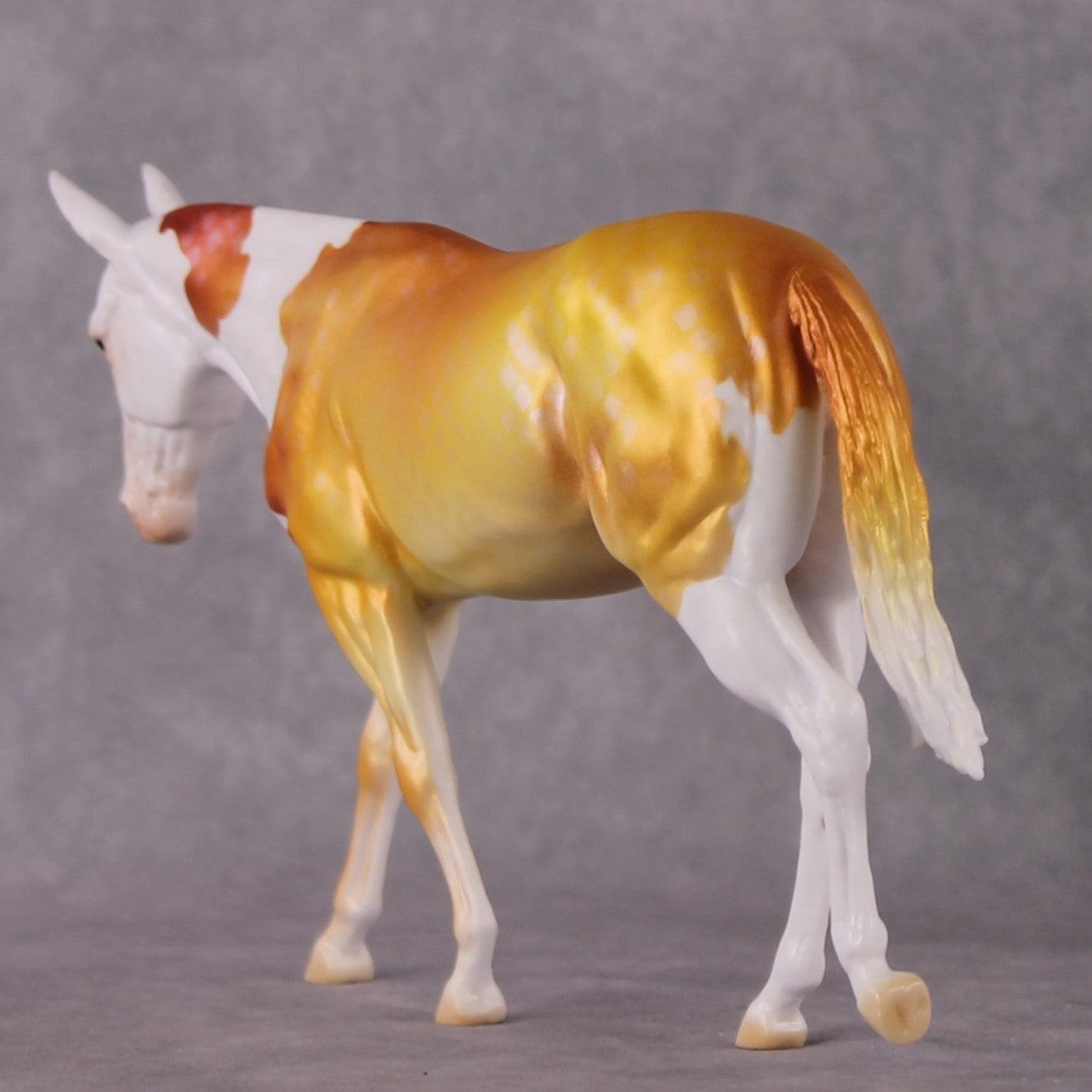 &quot;Sanke&quot; OOAK Koi Inspired Pebble Mule by Jess Hamill