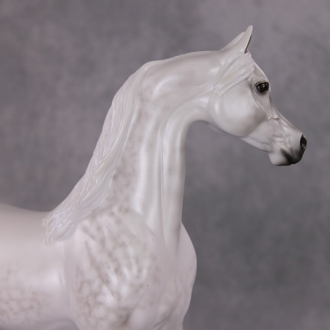 Childhood Memory OOAK Dappled Pearl Grey Arabian By Ellen Robbins HS24
