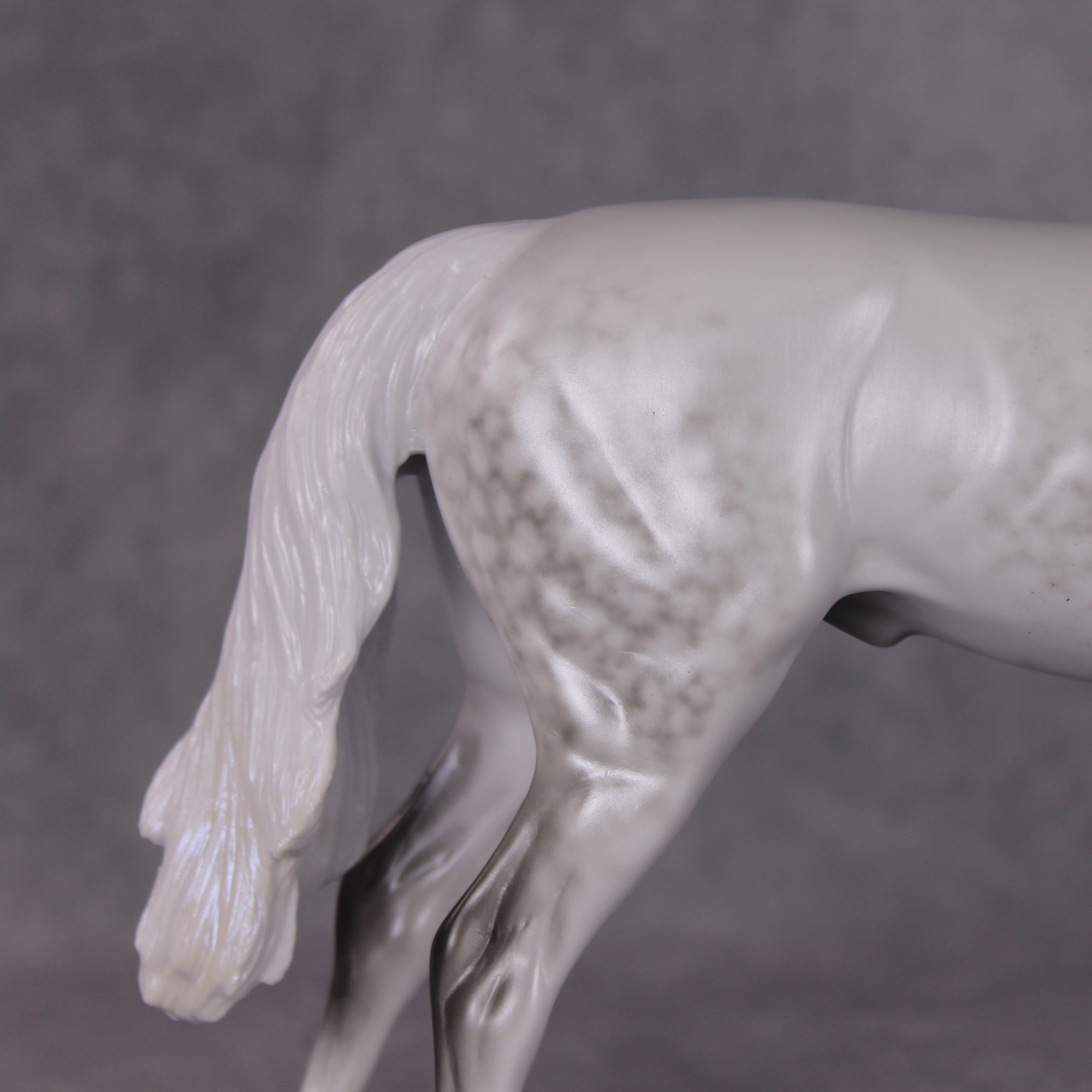 Childhood Memory OOAK Dappled Pearl Grey Arabian By Ellen Robbins HS24