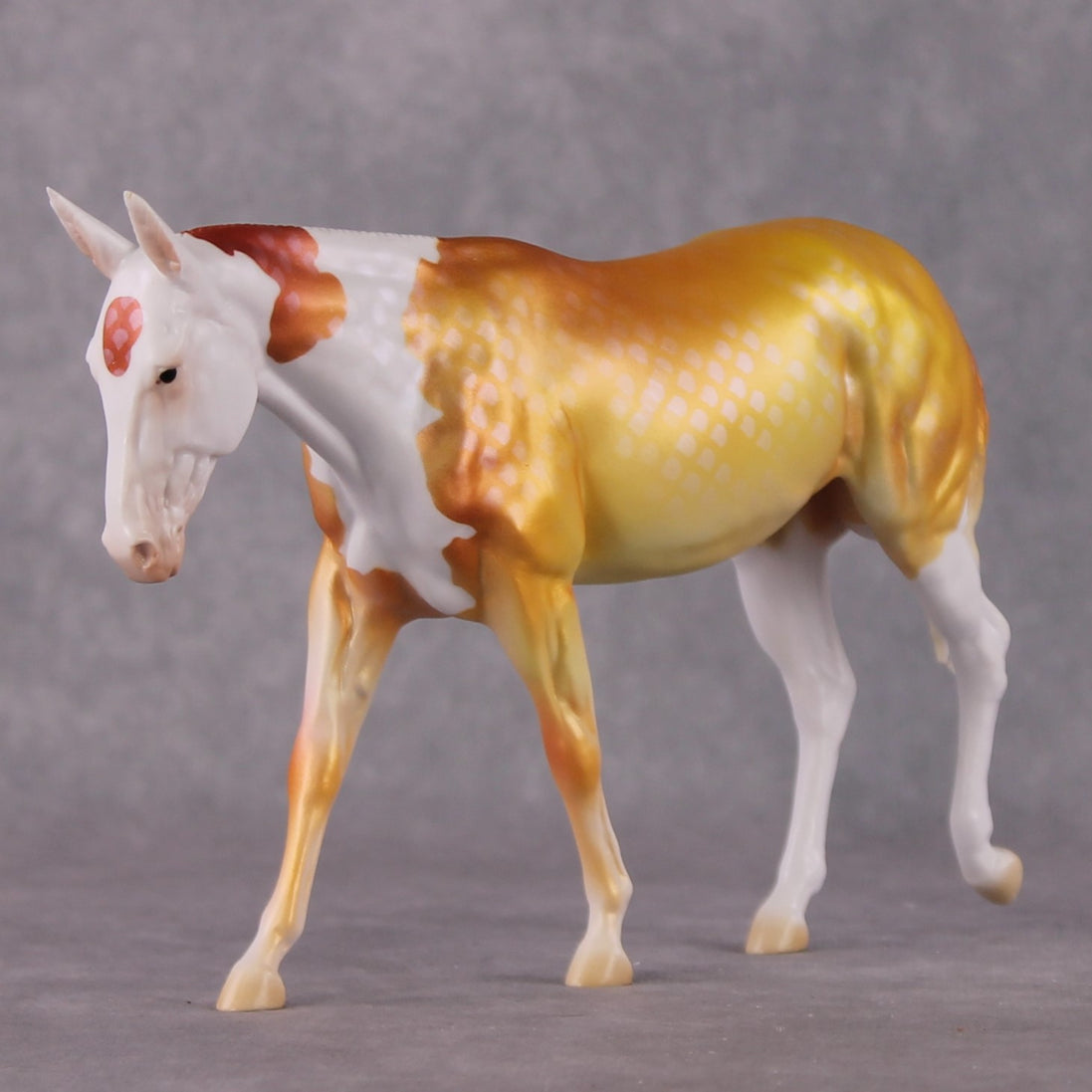"Sanke" OOAK Koi Inspired Pebble Mule by Jess Hamill