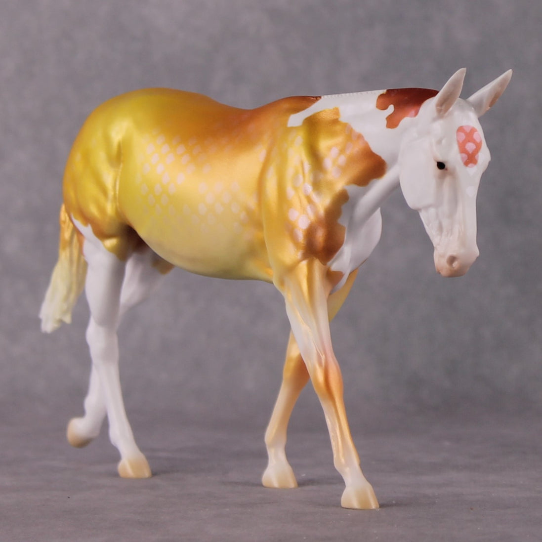 "Sanke" OOAK Koi Inspired Pebble Mule by Jess Hamill