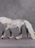 Moonlit Melody OOAK Light Dapple Pearl Grey W/ Blue Interference Irish Cob By Ellen Robbins HS24 MHP Auction Piece