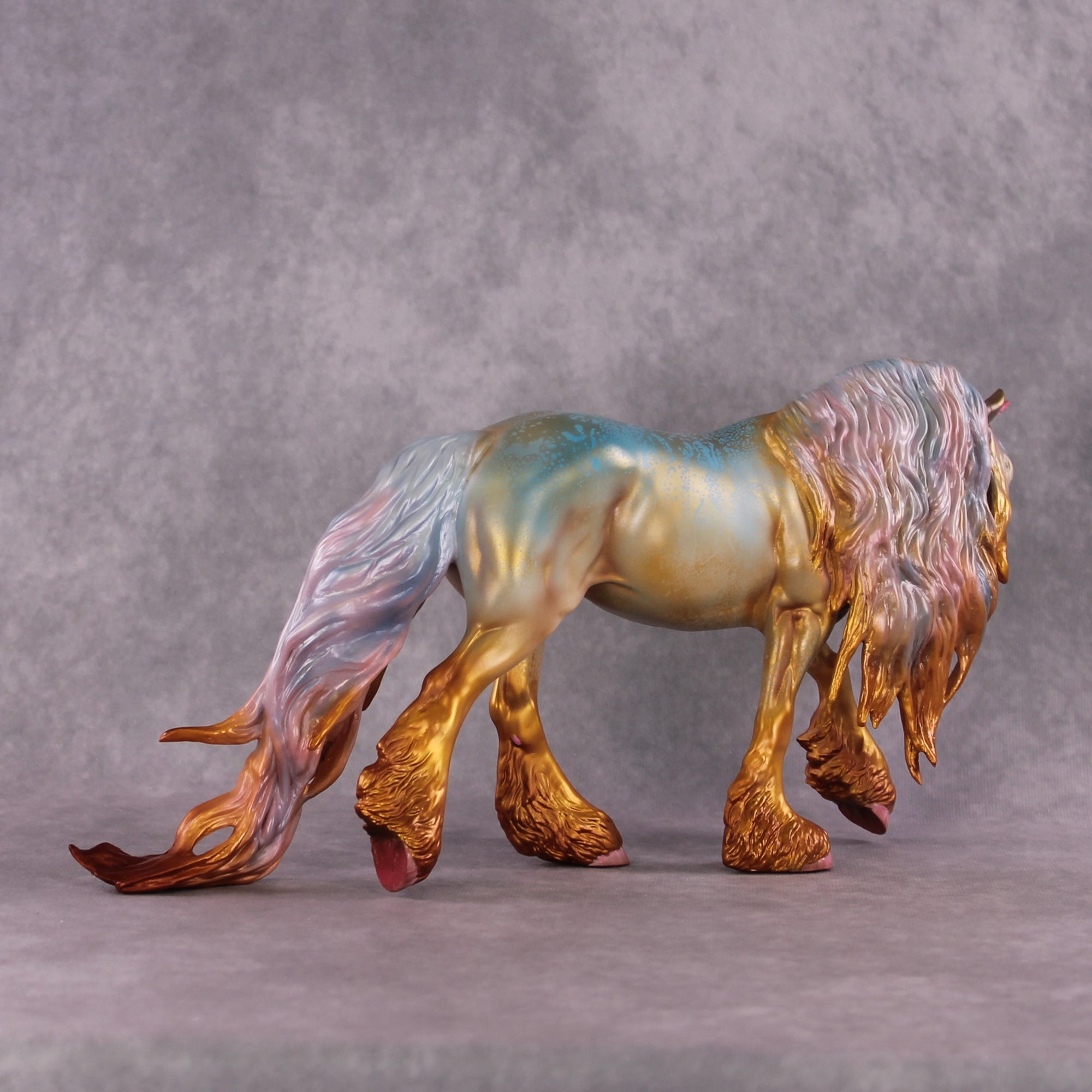 Tissima OOAK FCM Irish Cob By Kristen Cermele July GemStones Series