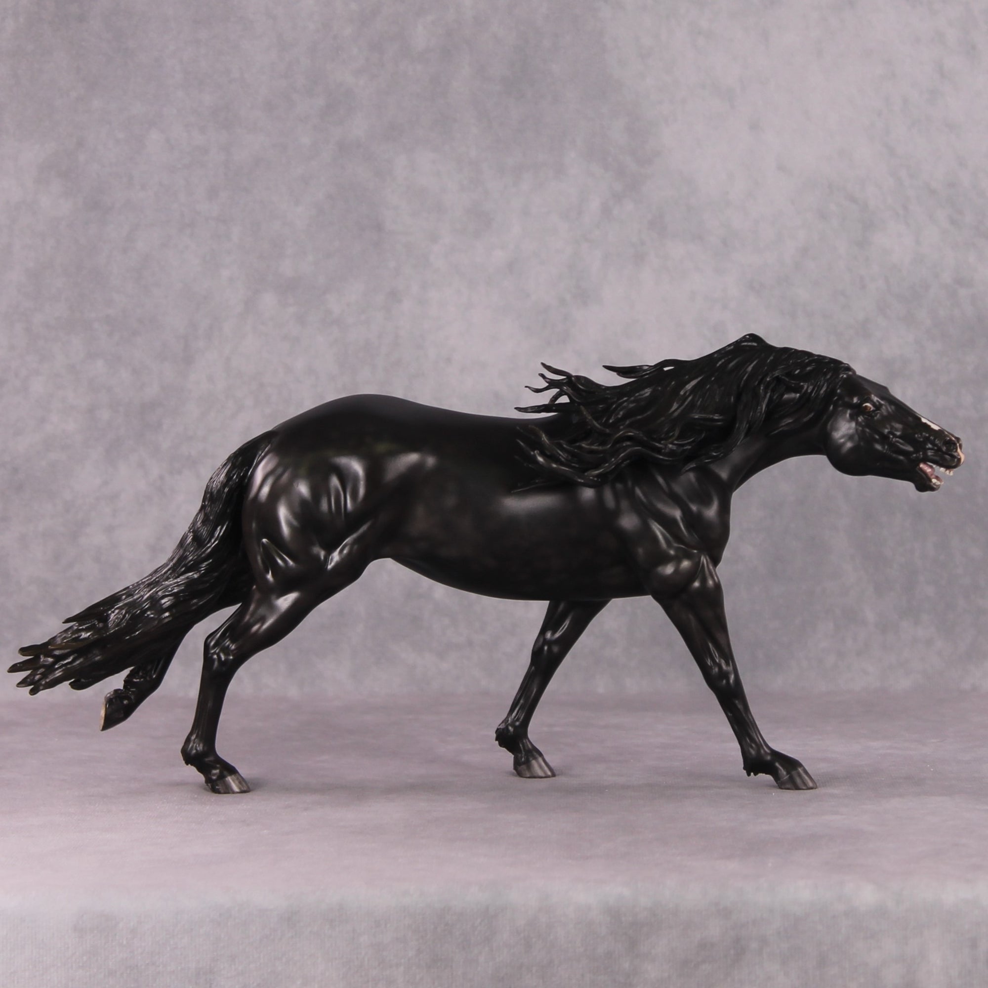 &quot;Black Pete&quot; OOAK EFCM Remington By Maggie Jenner-Bennett