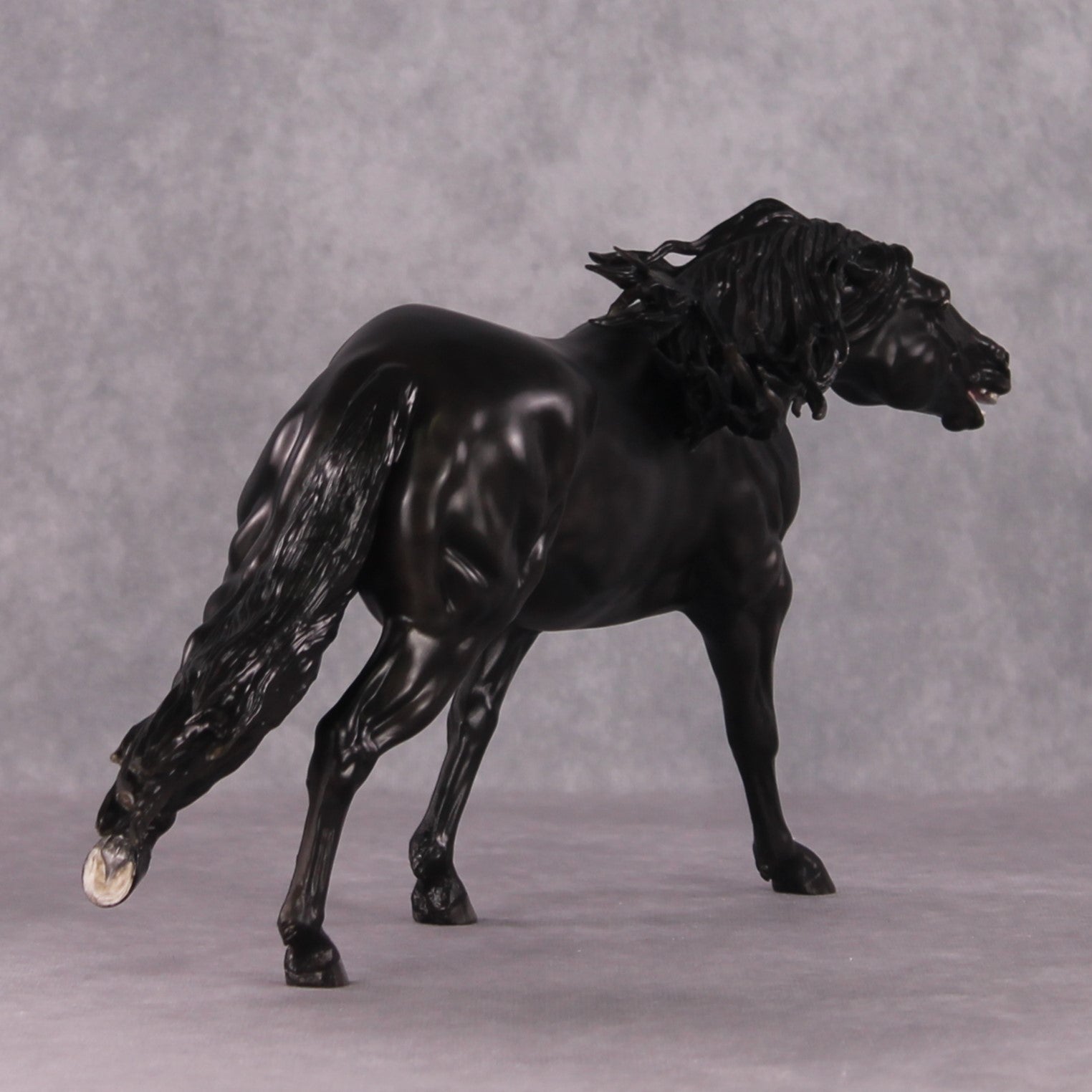 &quot;Black Pete&quot; OOAK EFCM Remington By Maggie Jenner-Bennett