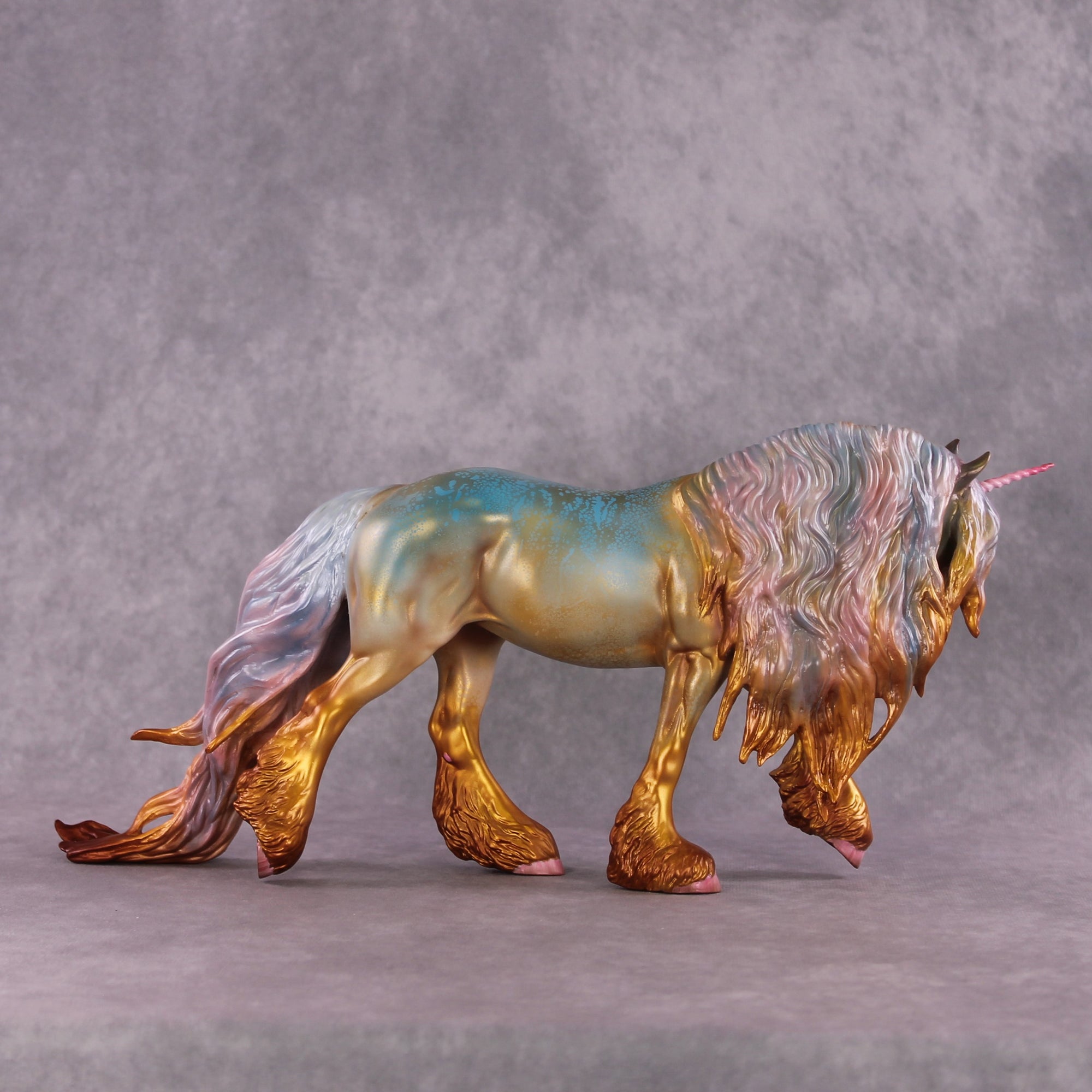 Tissima OOAK FCM Irish Cob By Kristen Cermele July GemStones Series