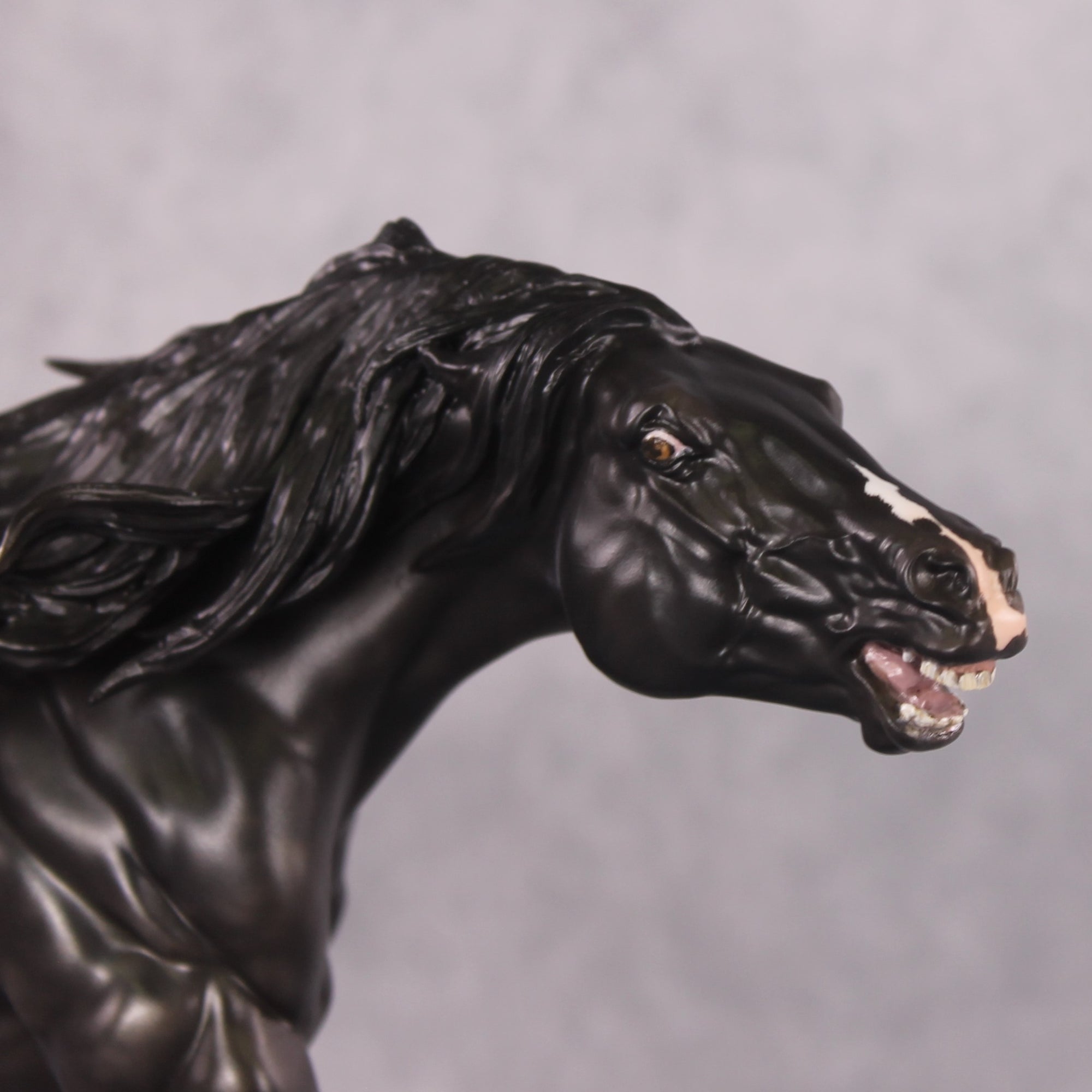 &quot;Black Pete&quot; OOAK EFCM Remington By Maggie Jenner-Bennett