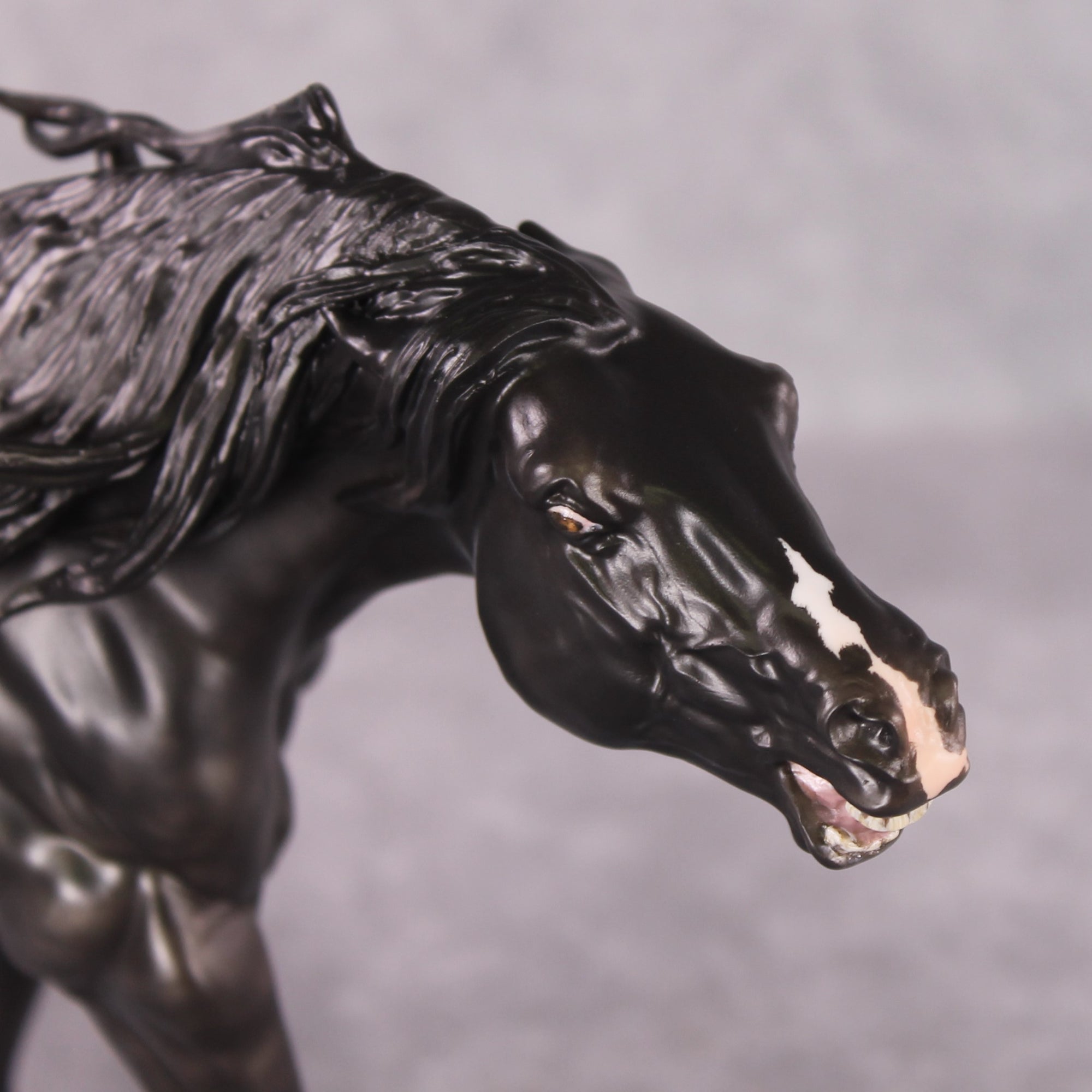 &quot;Black Pete&quot; OOAK EFCM Remington By Maggie Jenner-Bennett