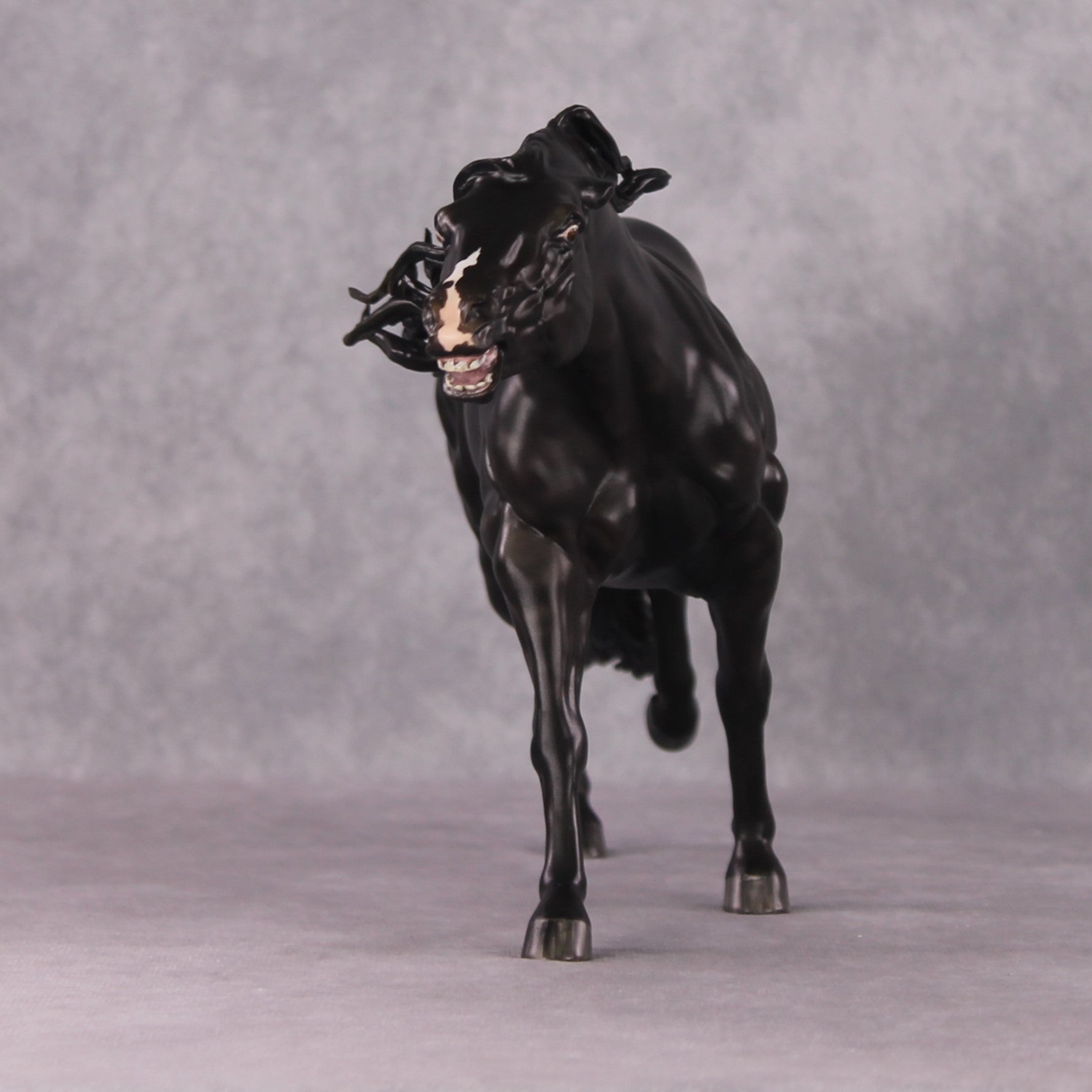 &quot;Black Pete&quot; OOAK EFCM Remington By Maggie Jenner-Bennett