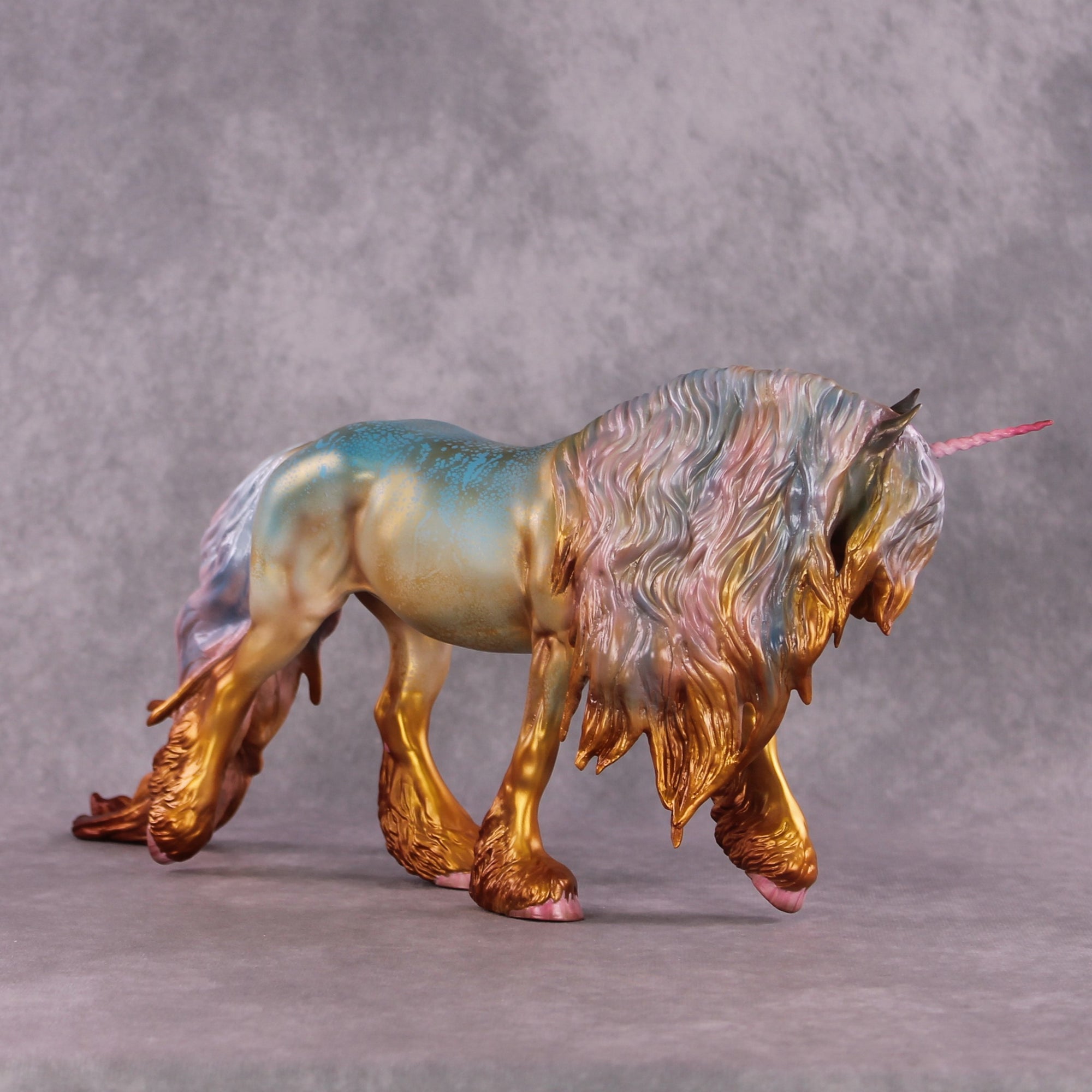 Tissima OOAK FCM Irish Cob By Kristen Cermele July GemStones Series