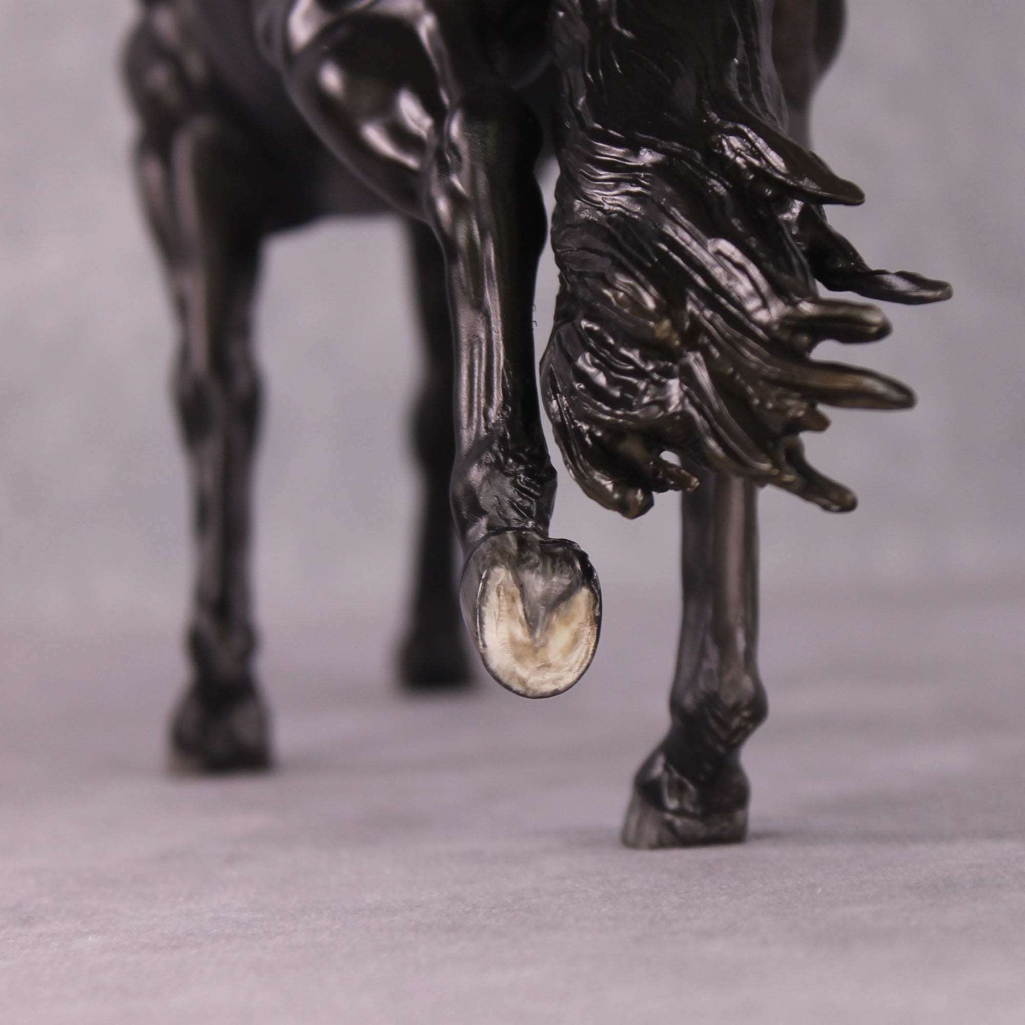 &quot;Black Pete&quot; OOAK EFCM Remington By Maggie Jenner-Bennett