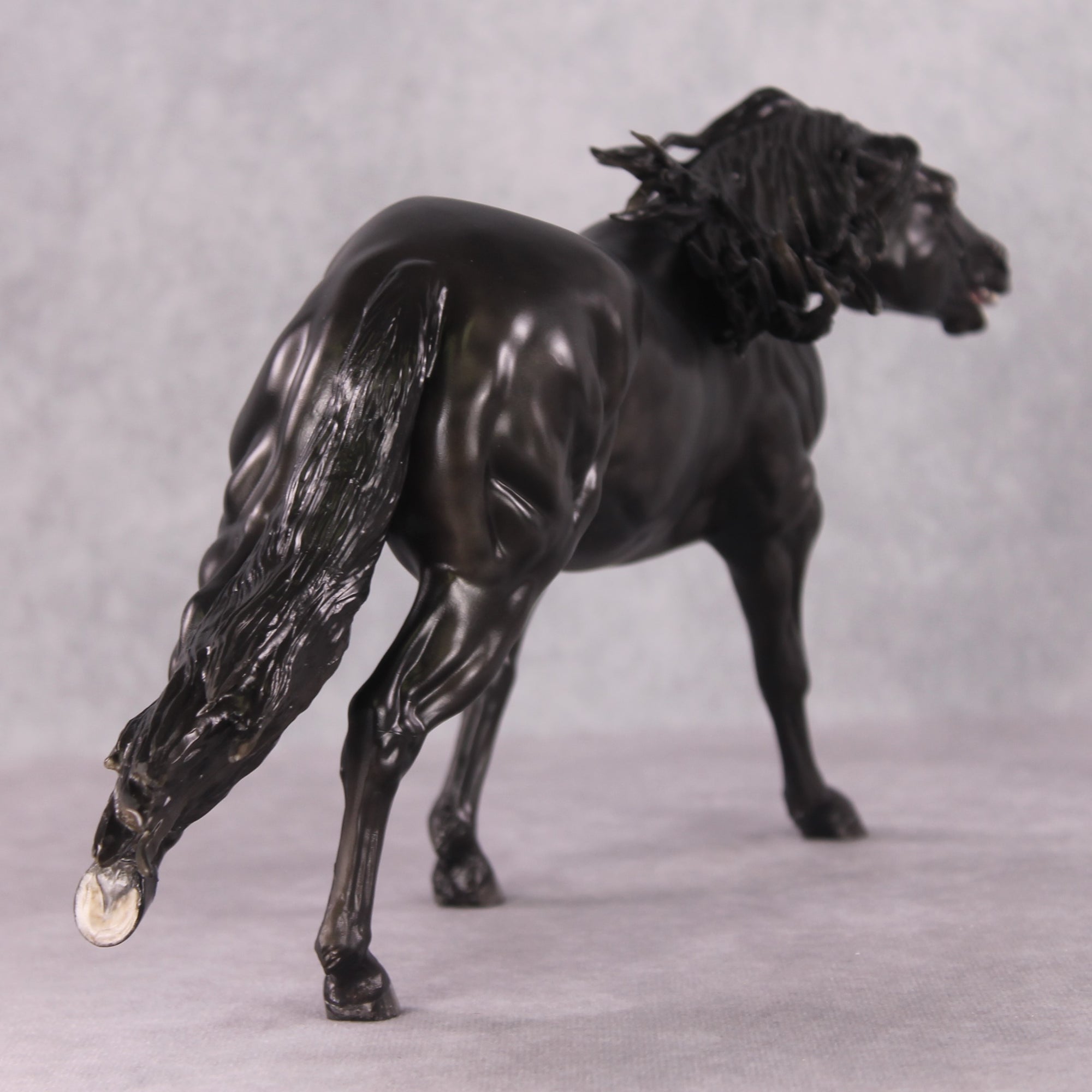 &quot;Black Pete&quot; OOAK EFCM Remington By Maggie Jenner-Bennett