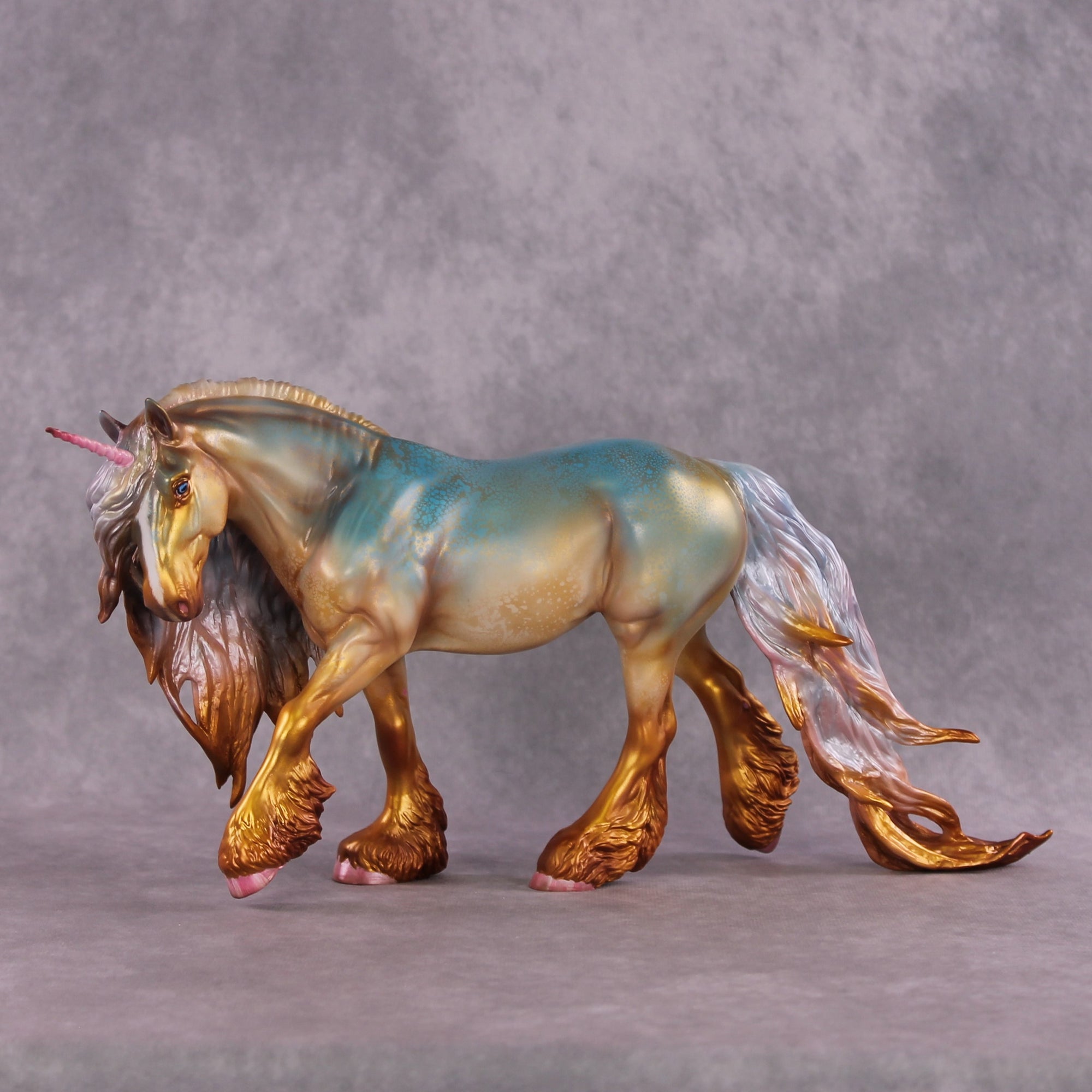 Tissima OOAK FCM Irish Cob By Kristen Cermele July GemStones Series