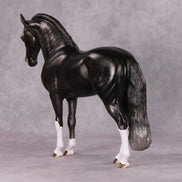 Graphite OOAK Dark Dapple Grey Custom Andalusian By Dawn Quick HS24