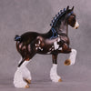 &quot;Cornflower&quot; OOAK Trotting Drafter By Julie Keim EQ25