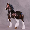 &quot;Cornflower&quot; OOAK Trotting Drafter By Julie Keim EQ25