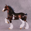 &quot;Cornflower&quot; OOAK Trotting Drafter By Julie Keim EQ25