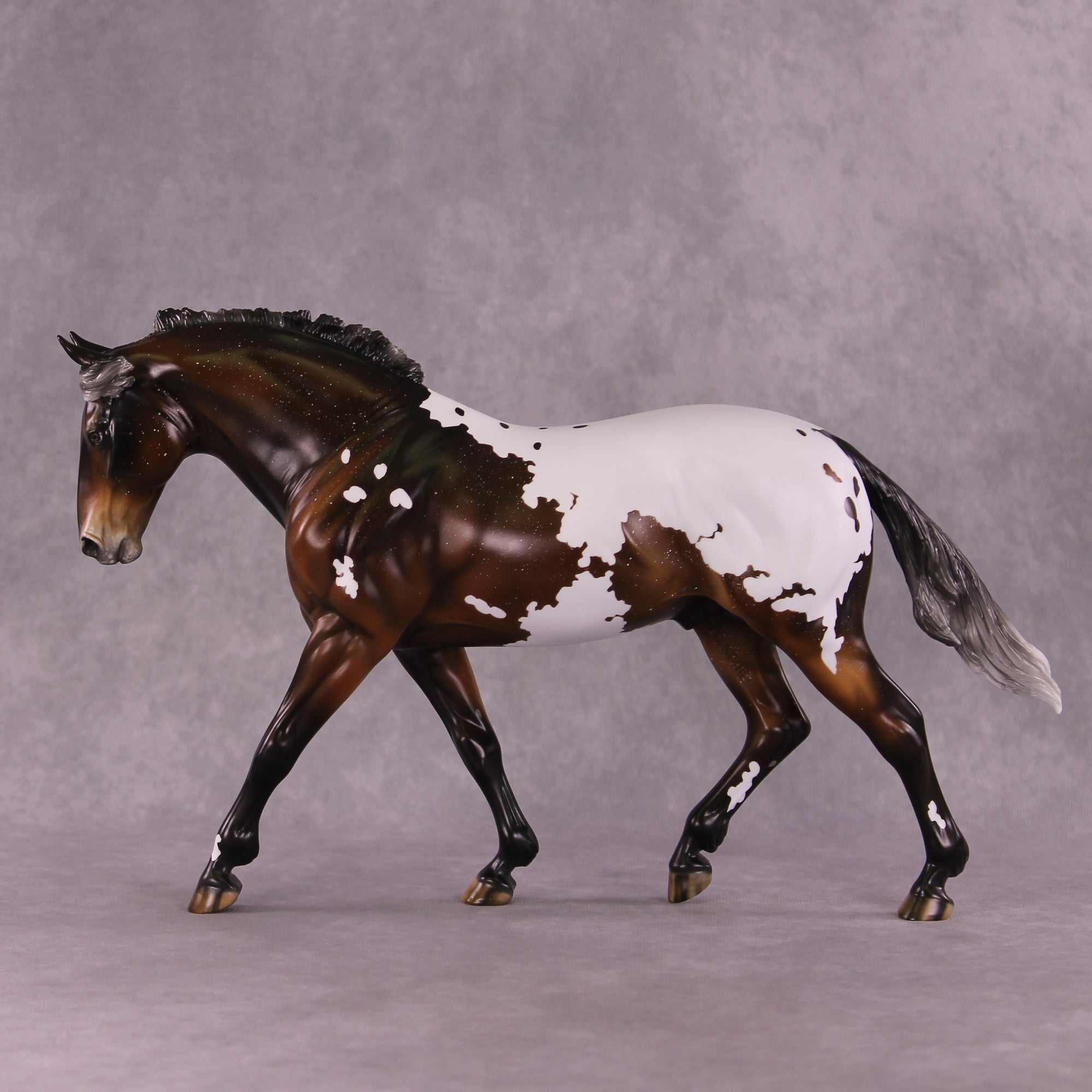 "Pollock" OOAK FCM Irish Draught By Julie Keim EQ25