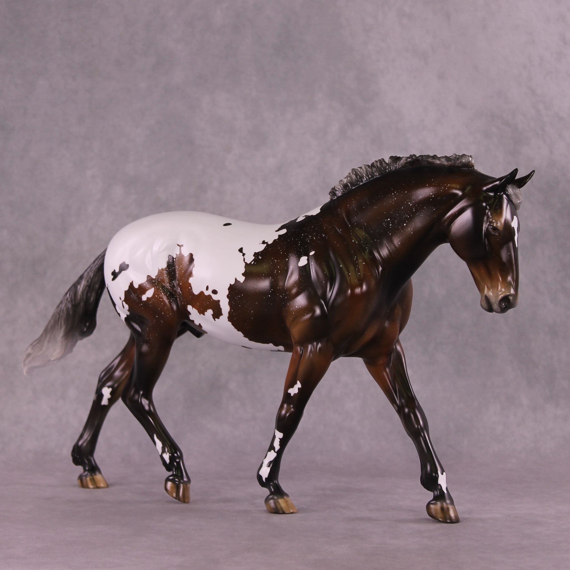 "Pollock" OOAK FCM Irish Draught By Julie Keim EQ25