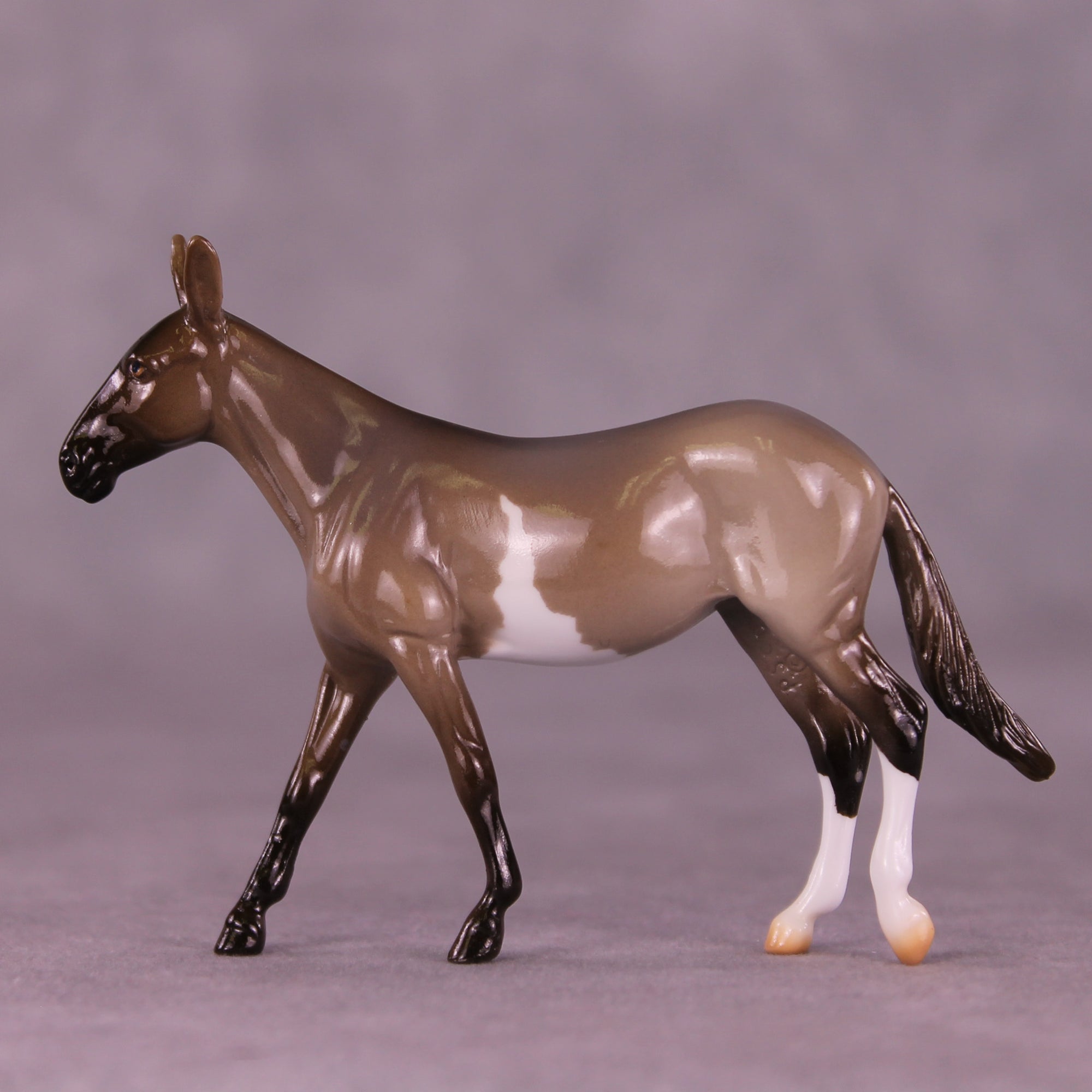 Lady With a Knife OOAK Chip Mule by Erika Isbell 11/25/2025 SS1125