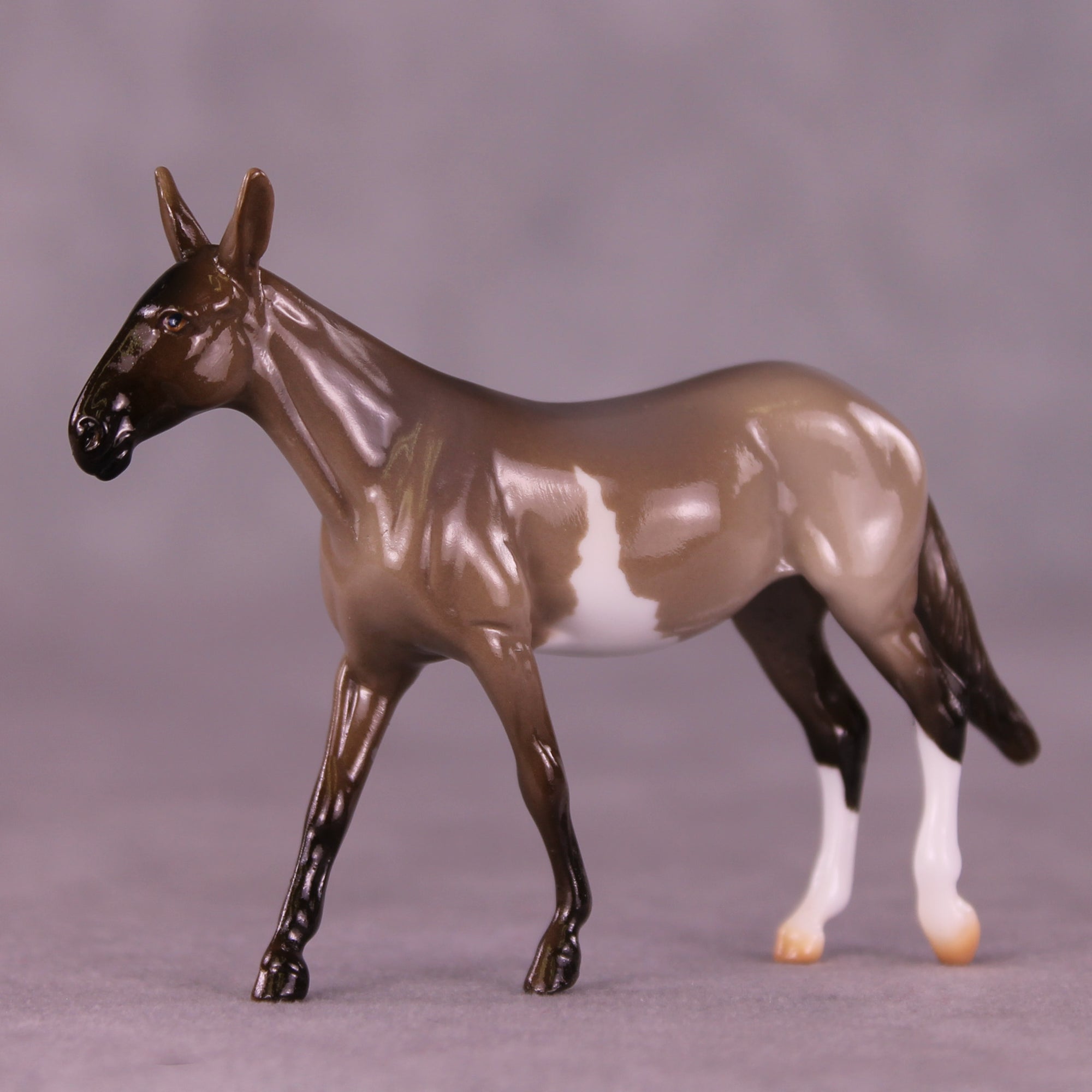 Lady With a Knife OOAK Chip Mule by Erika Isbell 11/25/2025 SS1125