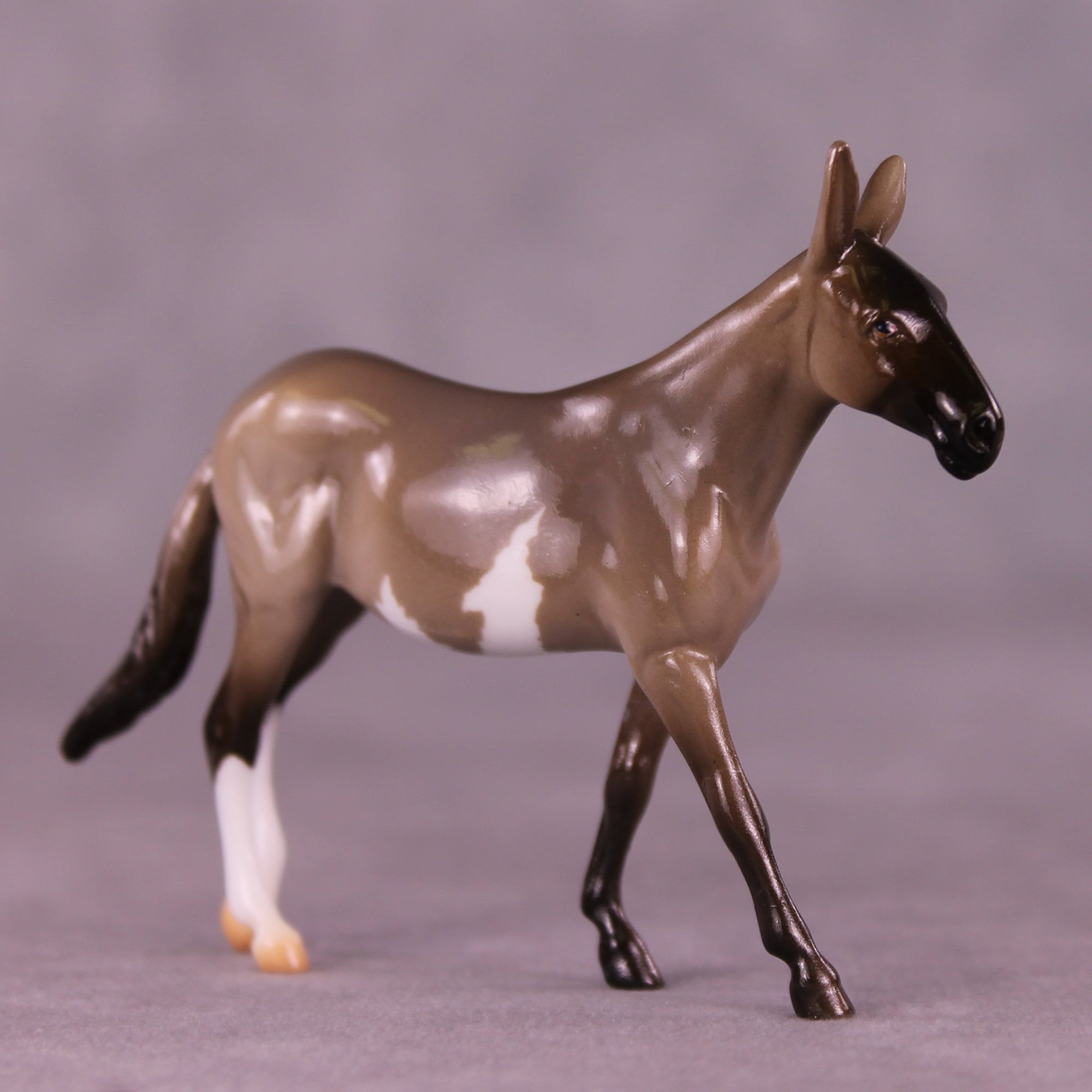 Lady With a Knife OOAK Chip Mule by Erika Isbell 11/25/2025 SS1125