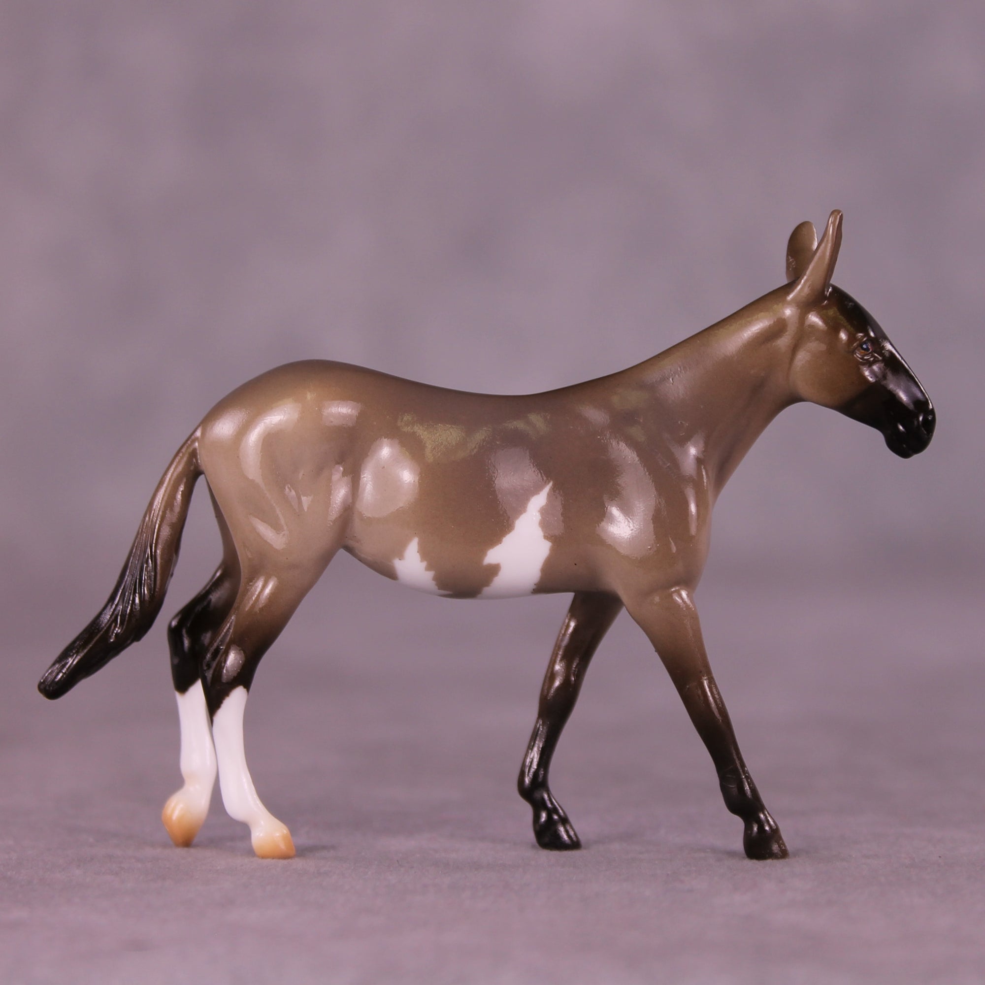 Lady With a Knife OOAK Chip Mule by Erika Isbell 11/25/2025 SS1125