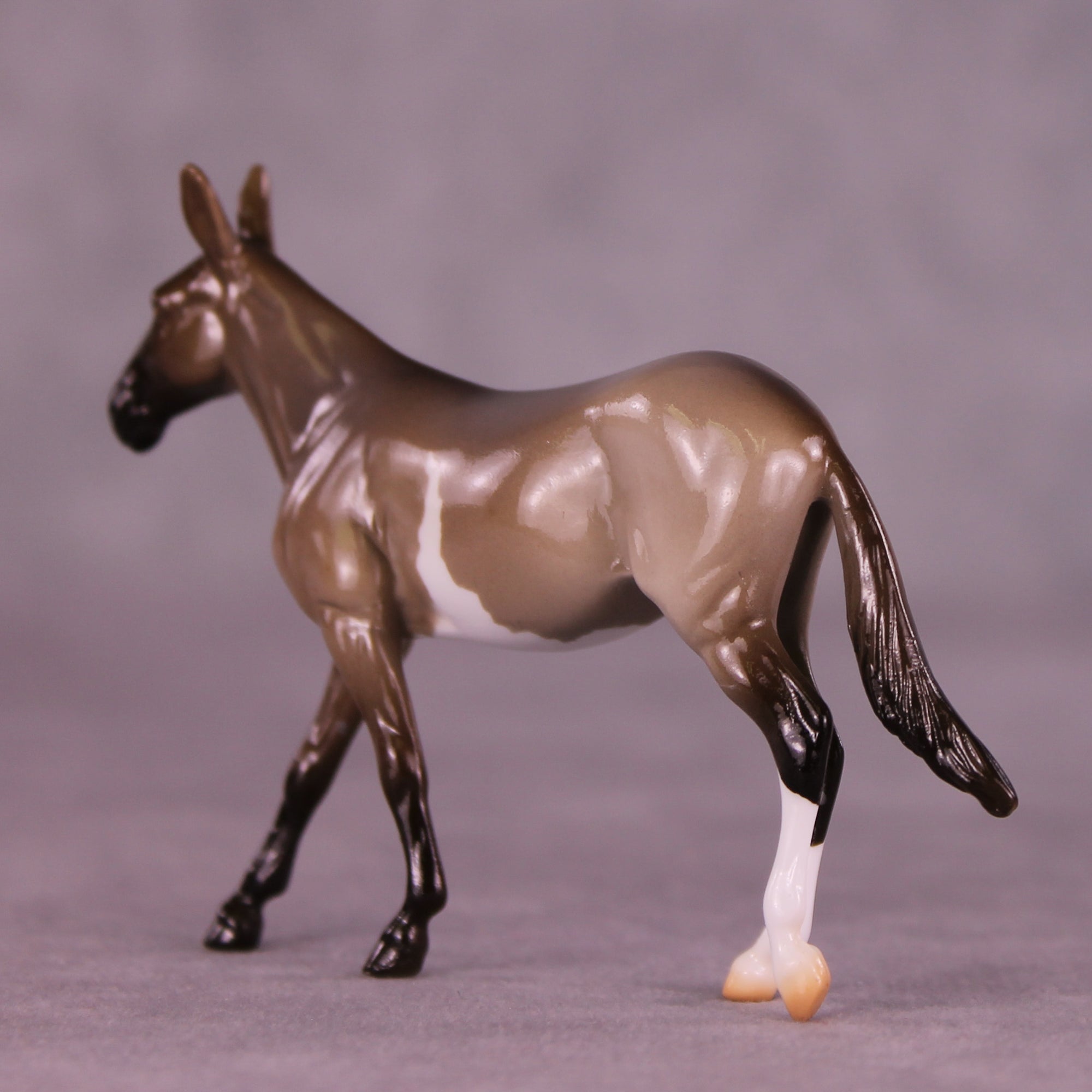 Lady With a Knife OOAK Chip Mule by Erika Isbell 11/25/2025 SS1125