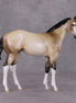 One Bright Star OOAK Dun W/ Blue Interference Weanling By Ellen Robbins HS24