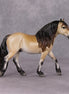 Cinders OOAK Dappled Buckskin Draft Pebble By Jess Hamill HS24 MHP Auction Piece