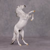 Sparkling Crystal OOAK Glossy Dapple Grey Rearing Pebble By Ellen Robbins HS24