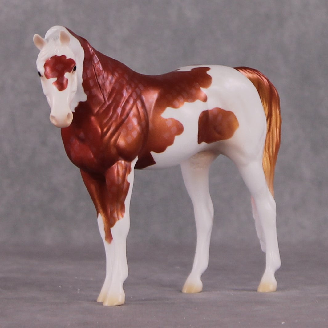 "Goshiki" OOAK Koi Inspired Pebble Arabian Mare by Jess Hamill