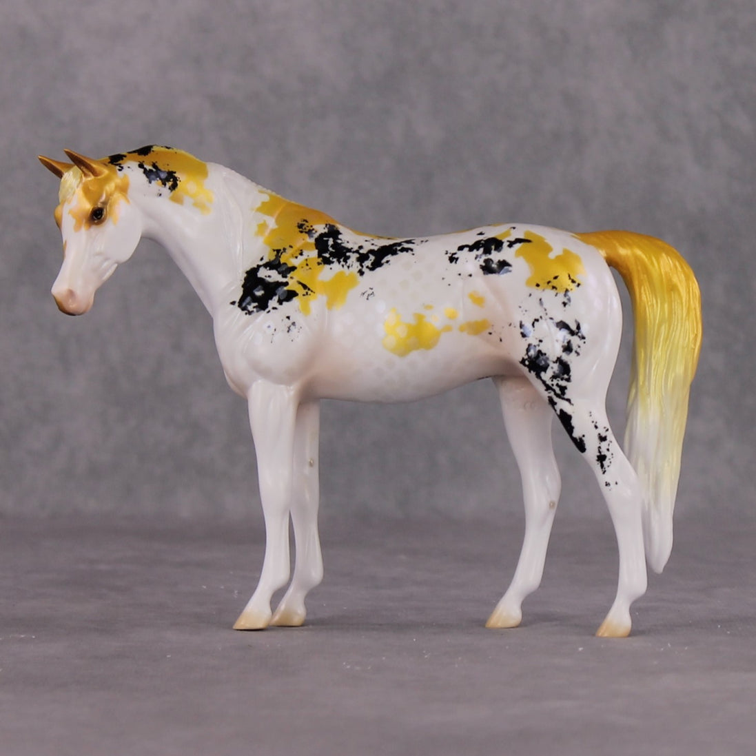 "Sumi" OOAK Koi Inspired Arabian Mare Pebble by Jess Hamill
